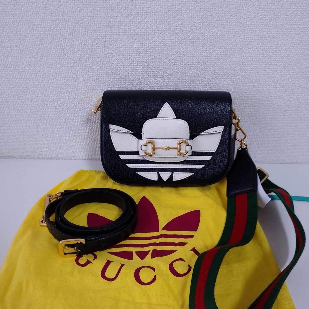 Gucci bag collab with adidas